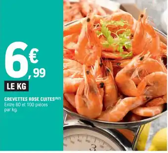 E.Leclerc CREVETTES ROSE CUITES offre