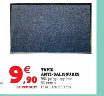 Super U Tapis Anti-Salissures offre