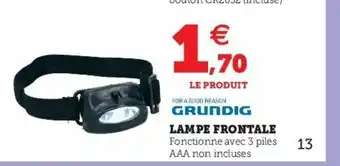 Lampe Frontale
