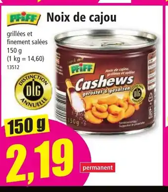 PFIFF Noix de cajou