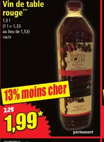 Norma Vin de table offre