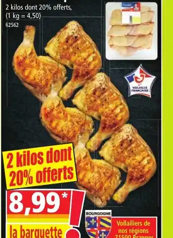 Norma Cuisses de poulet(ª) offre