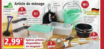 Article de ménage