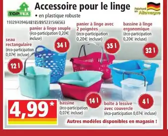 Norma Accessoire pour le linge offre
