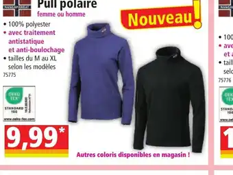 Norma Pull polaire offre