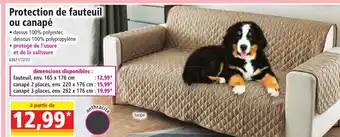 Norma Protection de fauteuil offre