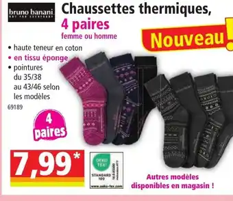 Norma Chaussettes thermiques, offre