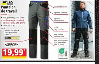 Norma Pantalon de travail offre