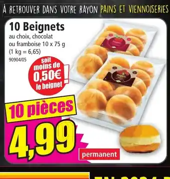 10 beignets