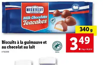 Lidl Biscuits à la guimauve et au chocolat au lait offre