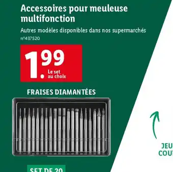 Lidl Accessoires pour meuleuse multifonction offre