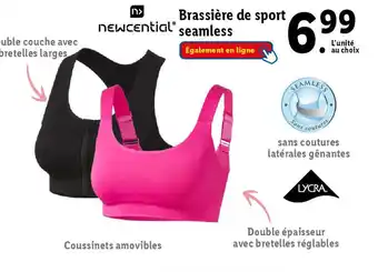 Lidl Brassière de sport offre