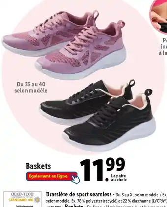 Lidl Baskets offre