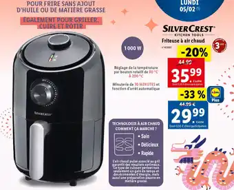Lidl Friteuse à air chaud offre