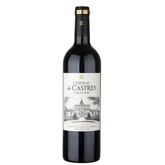 E.Leclerc Château De Castres, 2020 - Graves AOP - Rouge - 75 cl offre