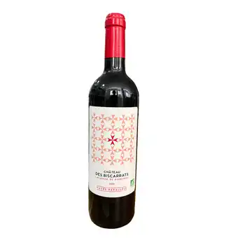 E.Leclerc Château des Biscarrats Cuvée Parallèle BIO, 2019 - Lalande de Pomerol AOP - Rouge - 75 cl offre