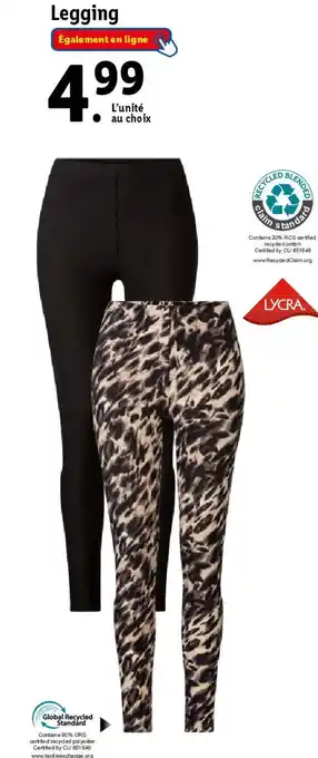 Lidl Legging offre