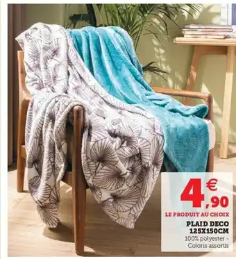 Plaid Deco 125x150cm