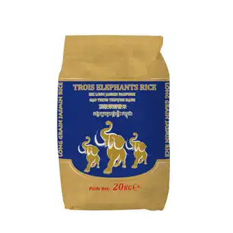 Carrefour TROIS ÉLÉPHANTS Riz long Jasmin Parfumé offre