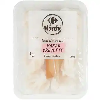 Carrefour 8 hacaos aux crevettes CARREFOUR Le Marché offre