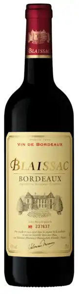 Carrefour BLAISSAC A.O.P. Bordeaux offre