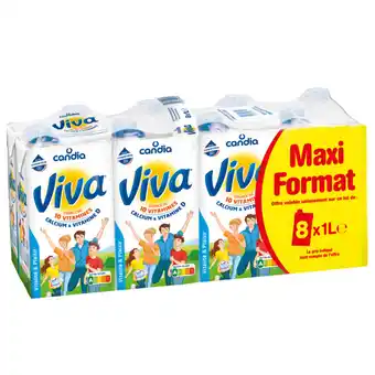 Carrefour CANDIA Lait U.H.T. Viva Maxi format offre