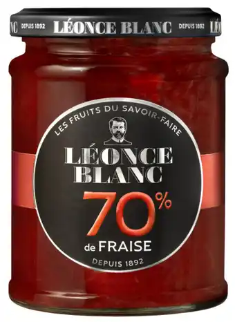 Carrefour LÉONCE BLANC Confitures 70% de fruits offre