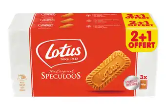 Carrefour LOTUS Biscuits Spéculoos offre
