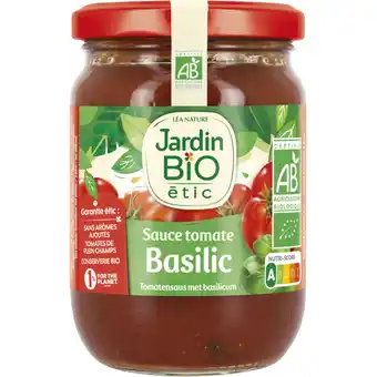 Carrefour JARDIN BIO ÉTIC Sauce Tomate offre