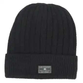 Carrefour LEE COOPER Bonnet Cachemire Touch offre