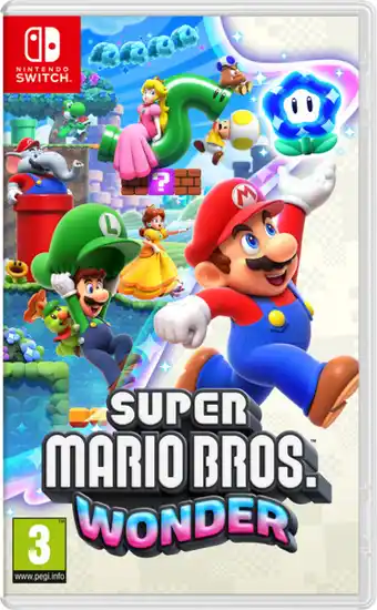 Carrefour Jeu Super Mario Wonder pour Nintendo Switch offre