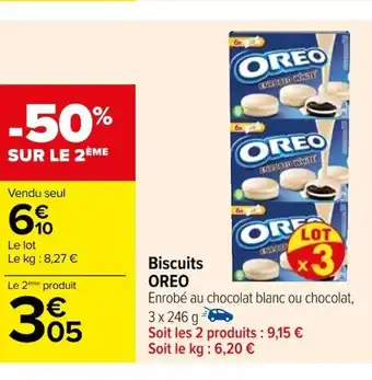 Carrefour Biscuits OREO offre