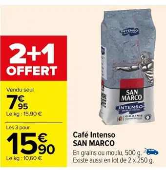 Carrefour Café Intenso SAN MARCO offre