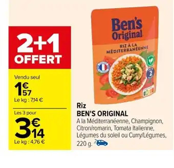 Riz BEN'S ORIGINAL