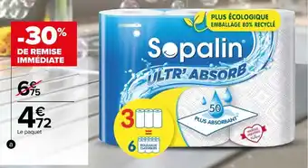 Carrefour a Essuie-Tout SOPALIN offre