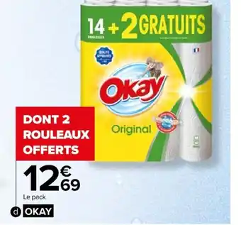 Carrefour Essuie tout okay offre