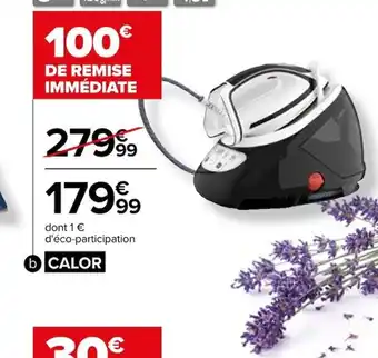 Carrefour Centrale vapeur offre