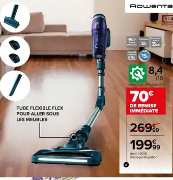 Carrefour Aspirateur balai multifonction offre