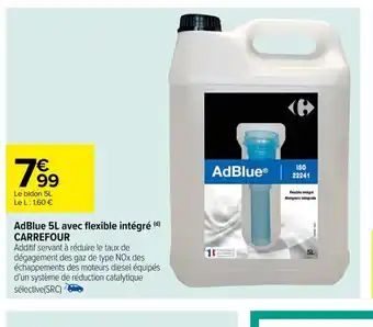 Carrefour AdBlue 5L avec flexible intégré (d) CARREFOUR offre