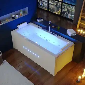 Brico Cash Baignoire balnéo Islande 48 jets offre