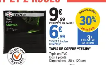 E.Leclerc L'Auto TAPIS DE COFFRE "TECH9" offre