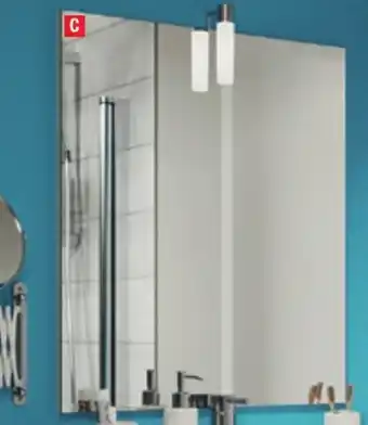 MIROIR ET LUMINAIRE "ARUNA"