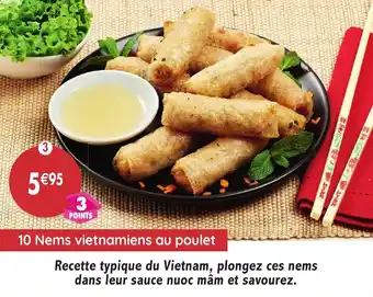 Maximo 10 Nems vietnamiens au poulet offre