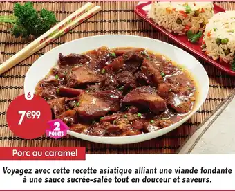 Maximo Porc au caramel offre