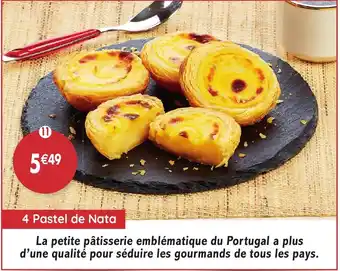 Maximo 4 Pastel de Nata offre