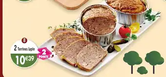 Maximo 2 Terrines lapin offre