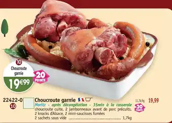 Maximo Choucroute garnie offre