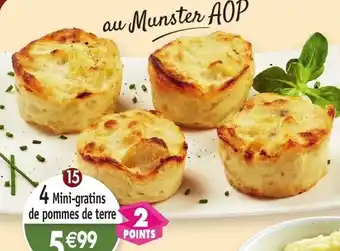 4 Mini-gratins pommes de terre