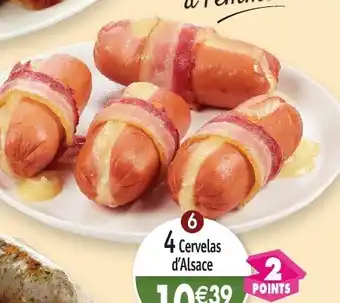 Maximo 4 Cervelas d'Alsace offre