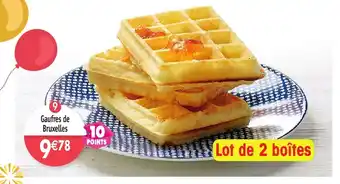 Maximo Gaufres de Bruxelles offre